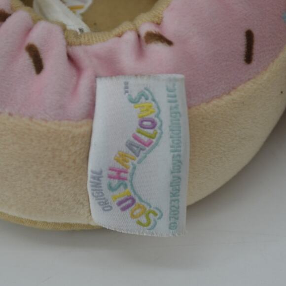 Squishmallows Sz 13-1 Slippers Toddler Girl Pink Donut Donut - Picture 4 of 13